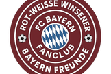 Rot-Weiße Winsener Bayern Freunde Schriftzug